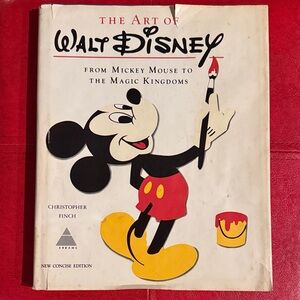 The Art of Walt Disney Book - From Mickey Mouse to The Magic Kingdom